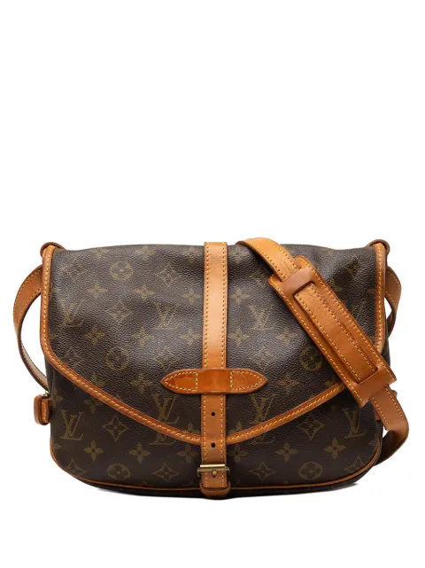 Louis Vuitton Pre-Owned 1993 Monogram Saumur 25 crossbody bag Brown VUNBVUNX1OYKRAXU