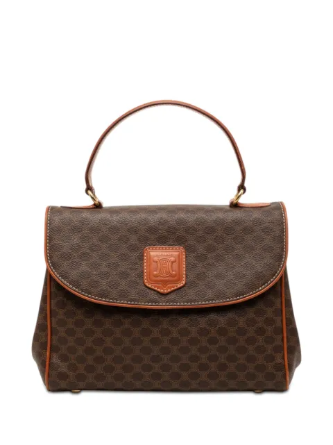 Celine Pre-Owned 1998 Macadam Coated Canvas handbag Brown OF6APS5WPJYQ3IIQ