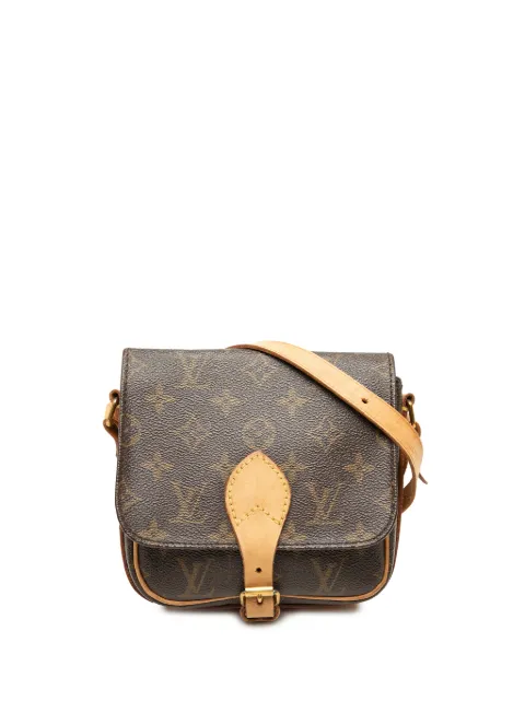 Louis Vuitton Pre-Owned 1996 Monogram Cartouchiere PM crossbody bag Brown 3RFO1T02DC8UFZ1B