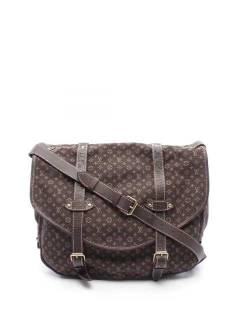 Louis Vuitton Pre-Owned 2006 Monogram Mini Lin Saumur XL clutch bag Brown D8RC3LRXTC7KLLPV