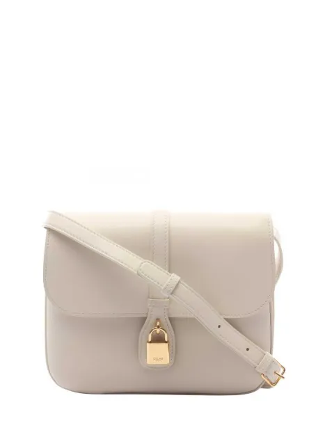 Celine Pre-Owned 2018-2021 Tabou Leather crossbody bag White TGFGWWHFGZALDX32