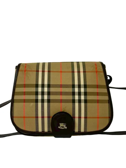 Burberry Pre-Owned 1980-1990 Nova Check crossbody bag Neutrals IR5VIUEV9YC1RYEO