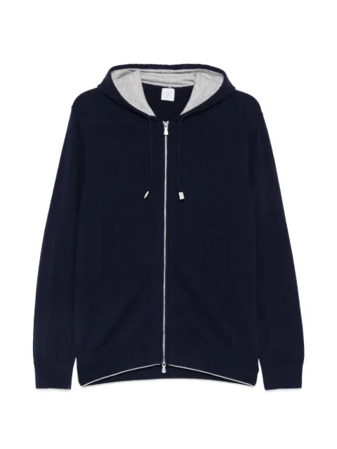 Eleventy zip-up hoodie Blue N76MAGK33MAG0N039