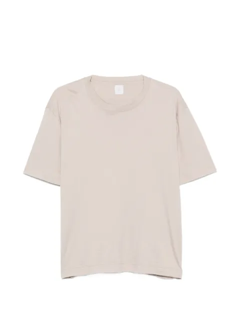 Eleventy crew-neck short-sleeve T-shirt Neutrals N75TSHN06TES0M10202N