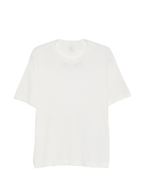 Eleventy crew-neck short-sleeve T-shirt White N75TSHN06TES0M102