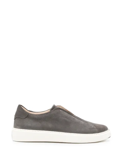 Eleventy suede slip-on sneakers Grey N77SCAN01SCA0N001