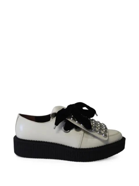 Marc Jacobs Vintage studded creeper shoes White TONPUGBSH170004W