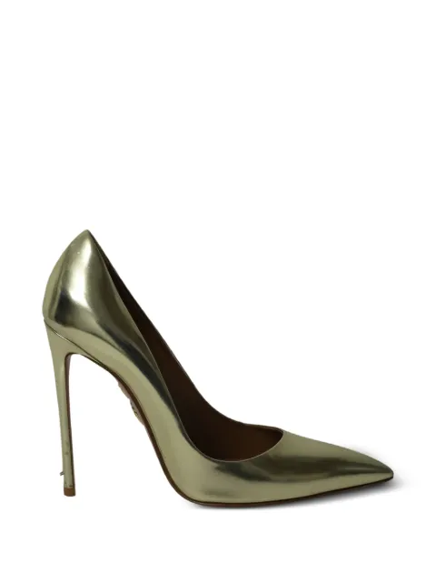 Aquazzura Purist pointed-toe pumps Gold NAPPUGBSH220816W