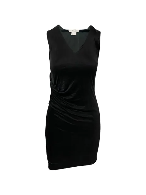 Helmut Lang Pre-Owned draped sleeveless dress Black NAPPUGBCL091526W