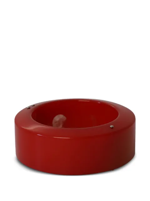 Lanvin Pre-Owned studded engraved-logo bangle Red NAPPUGBJE235870W