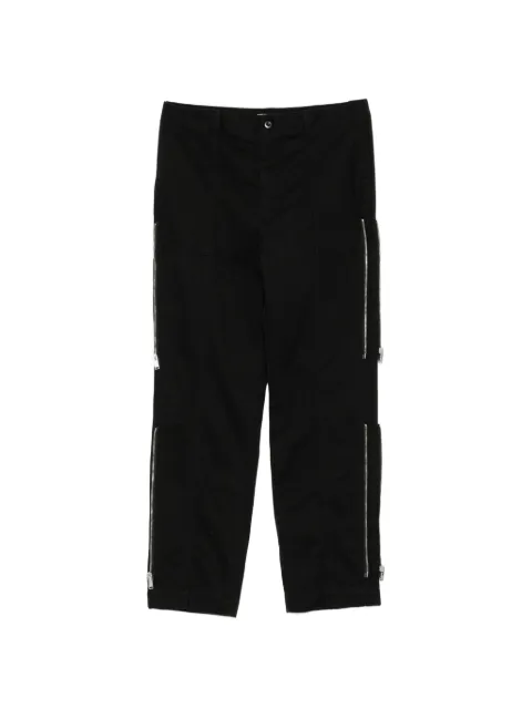 Undercover zip-detail trousers Black UP2F4507