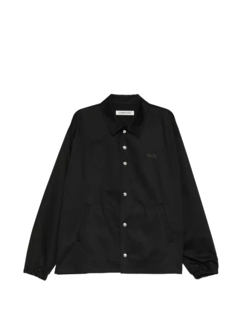 Undercover logo patched press-stud coach jacket Black UP2F4205