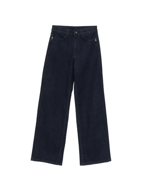 Patrizia Pepe five-pocket wide-leg jeans Blue 8P0543D113