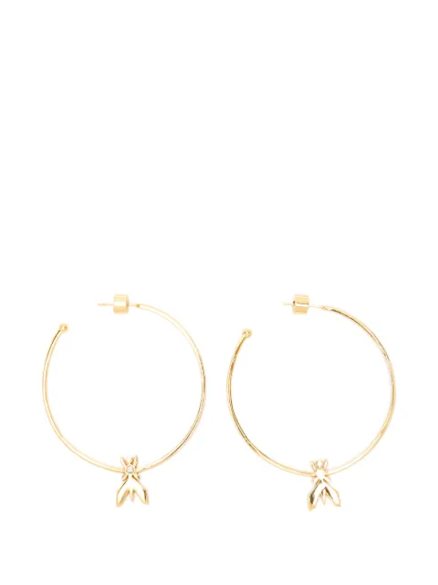 Patrizia Pepe Micro Fly hoop earrings Gold 8J0173M084Z011