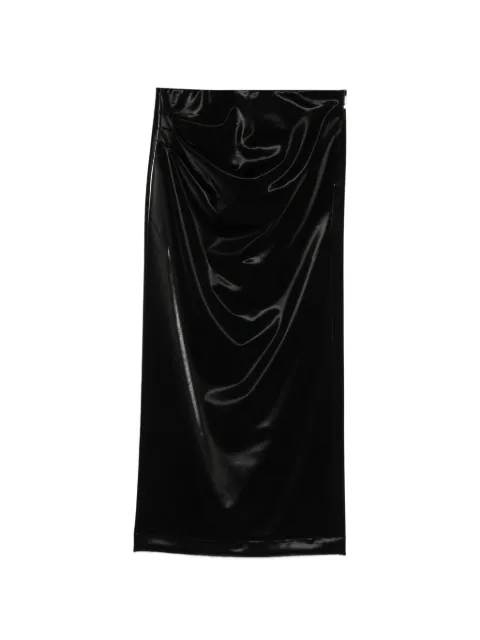 Patrizia Pepe zip-fastening skirt Black 8G0186C0253K103
