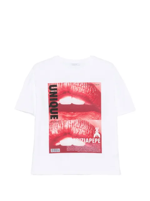Patrizia Pepe graphic-print T-shirt White 8M0088J0035W103