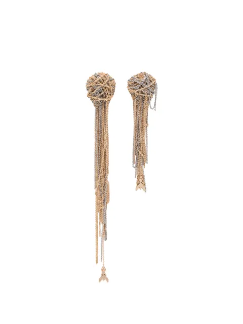 Patrizia Pepe fringe drop earrings Gold 8J0168M0001Z010
