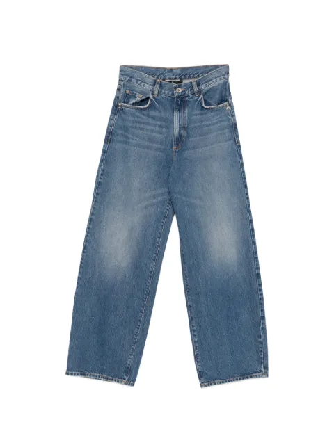 Patrizia Pepe low-waisted straight-leg jeans Blue 8P0026D1WZBCB26