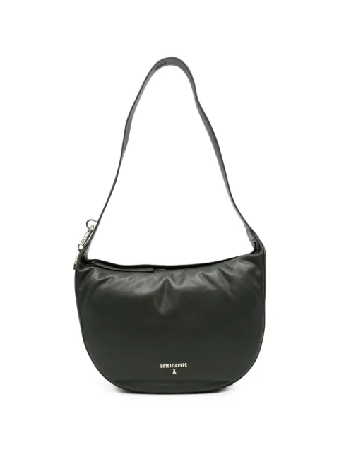 Patrizia Pepe leather shoulder bag Green 8B0278L164