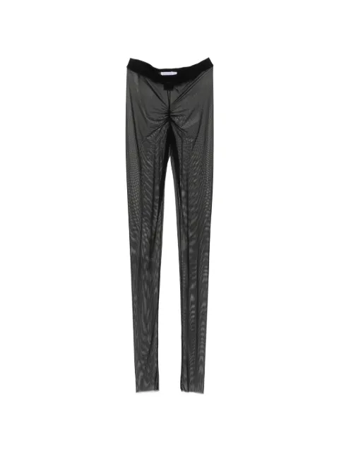 Patrizia Pepe sheer tulle leggings Black 8I0002J014K103