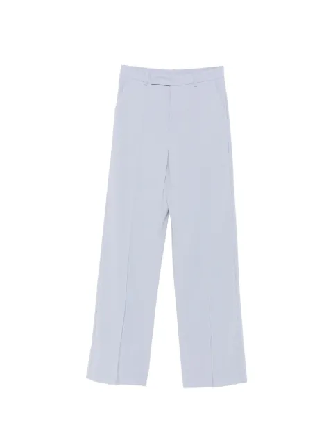 Patrizia Pepe pressed-crease palazzo pants Blue 8P0613A6F5