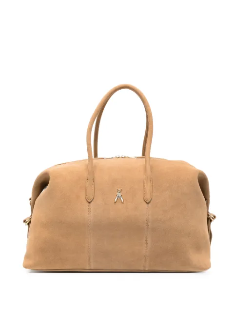 Patrizia Pepe New Business leather tote bag Neutrals 8B0012L152B768