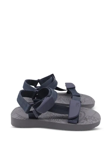 Burberry Pre-Owned Trek slingback sandals Blue GILTPUUSSH748094W