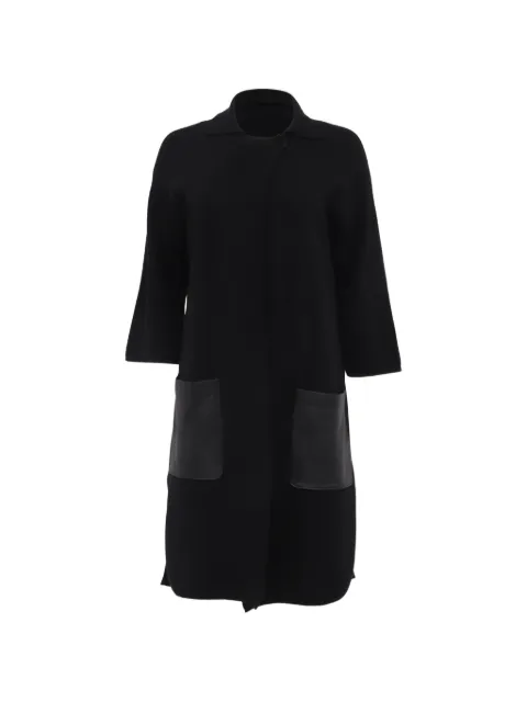 Max Mara Studio single-breasted coat Black GILTPUUSCL758089W