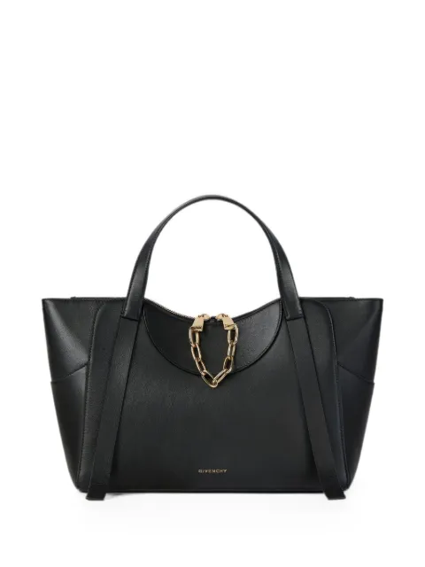 Givenchy medium The Snatch bag in grained leather Black BB516SB2DK