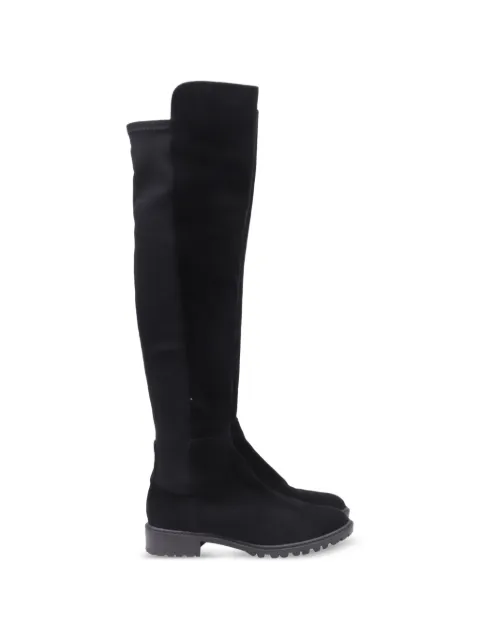 Stuart Weitzman Knee-high suede boots Black RFCPUUSSH750628W