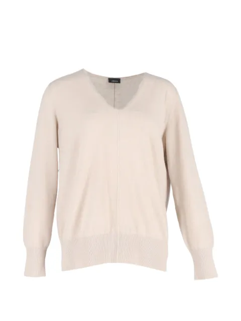 Akris V-neck sweater Neutrals NAPPUGBCL463304W
