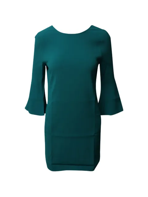SANDRO tulip-sleeve shift dress Green NAPPUGBCL099027W
