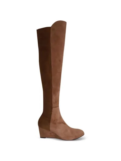 Stuart Weitzman Blaire wedge knee-high boots Neutrals TONPUGBSH286605W