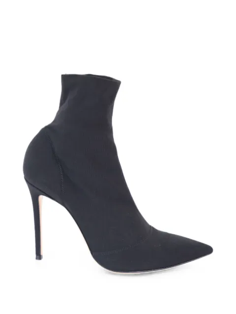 Gianvito Rossi Elite stretch-knit ankle boots Black NAPPUGBSH261758W