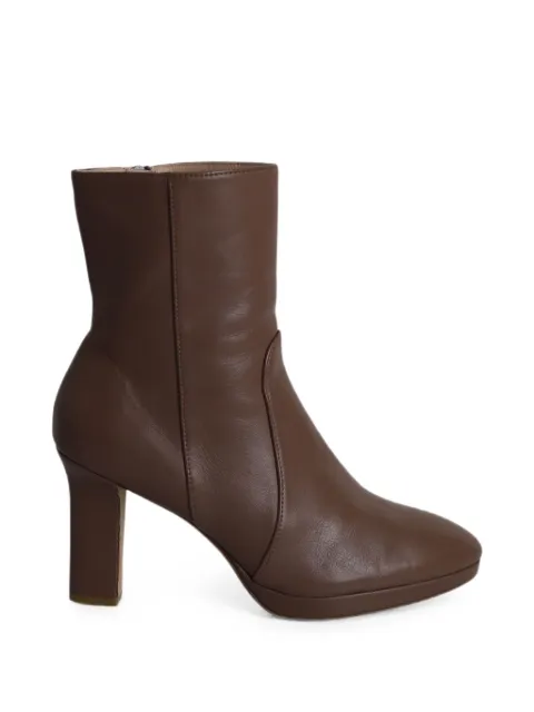 Stuart Weitzman Rosalind 90 platform ankle boots Brown NAPPUGBSH259845W