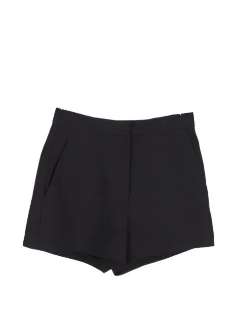 Valentino Garavani Pre-Owned tailored pleated shorts Black NAPPUGBCL467041W