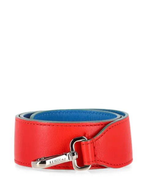 Fendi Pre-Owned Vitello Dolce bag strap Red NAPPUGBOT457657W