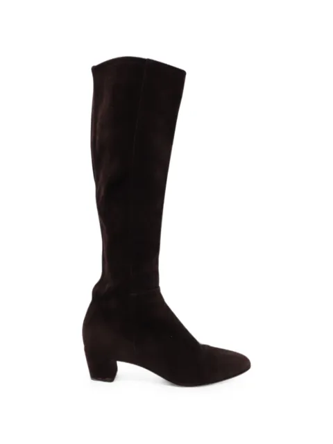 Gianvito Rossi over-the-knee suede boots Brown NAPPUGBSH087893W