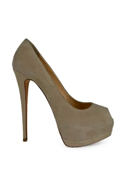 Giuseppe Zanotti Vintage Sharon peep-toe platform pumps Neutrals RFCPUGBSH757563W