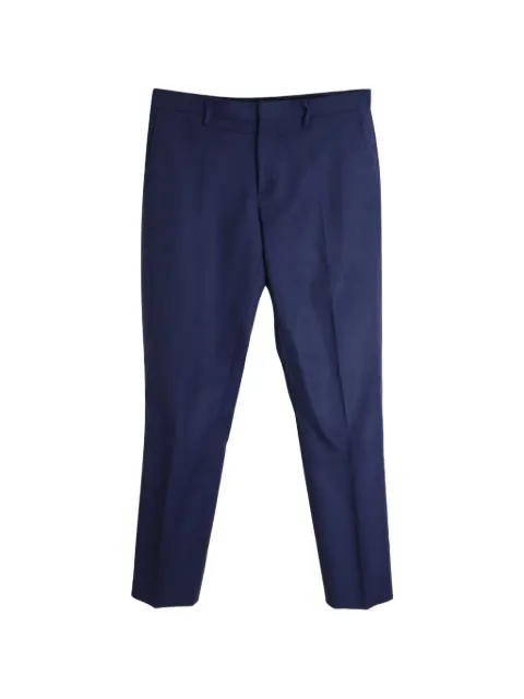 Burberry Pre-Owned tailored wool trousers Blue MRPPUGBCL261173M