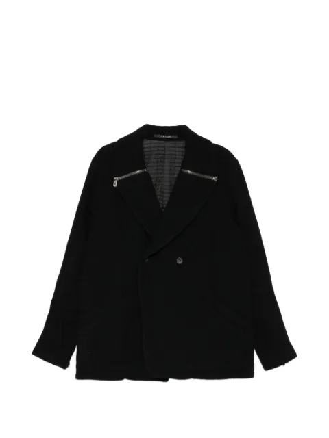 D HYGEN tweed peacoat Black ST1040123A