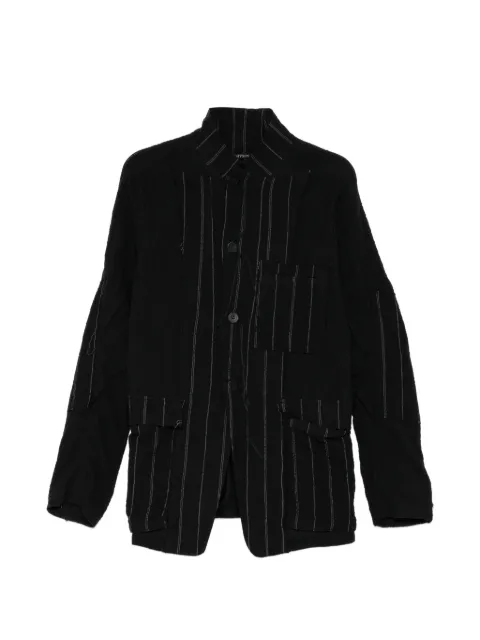 D HYGEN striped blazer Black ST1040224A