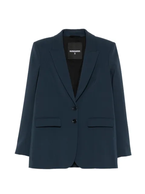 Patrizia Pepe two-button blazer Blue 8S0096A6F5