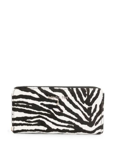 Patrizia Pepe zebra-print wallet White 8Q4879L056