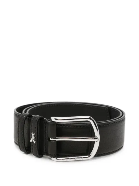 Patrizia Pepe logo-detail leather belt Black 8W0035L005