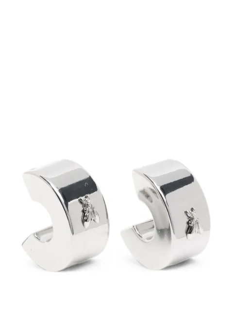 Patrizia Pepe Bold Circle Fly earrings Silver 8J0023M0004Z002