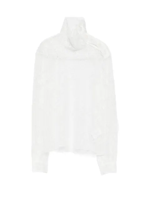 Patrizia Pepe lace button-detail top White 8M0327J0050W146