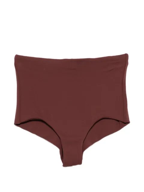 Patrizia Pepe stretch-jersey briefs Brown 8I0005J0063B887