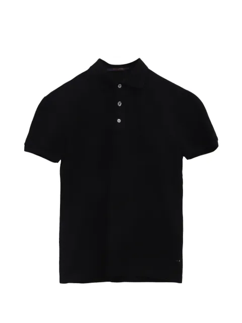 Louis Vuitton Pre-Owned Short-sleeved polo shirt Black RFCPUUSCL757486M