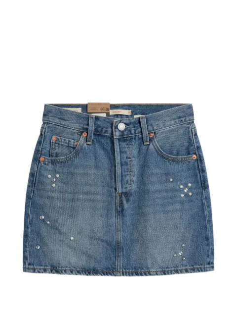 Levi's Icon crystal-embellished skirt Blue A46940101